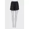 Shorts with contrast stitching