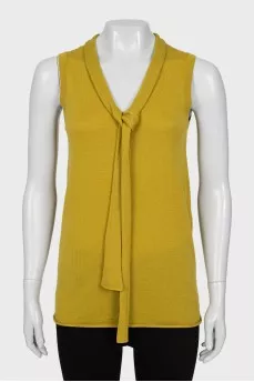 Yellow Tie Top