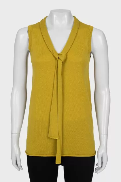 Yellow Tie Top