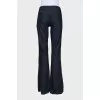 Blue flared jeans