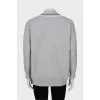 Gray cardigan with buttons