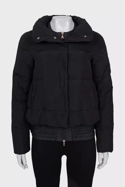 Jacket with hidden hood