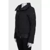 Jacket with hidden hood
