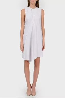 Asymmetric sleeveless dress