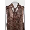 Animal print dress with tag