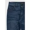 Blue flared jeans