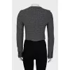 Double-breasted wool jacket