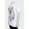 White T-shirt with print