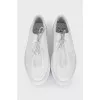 Men's sneakers with removable tongue