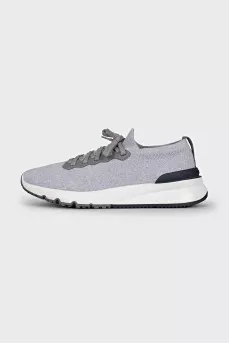 Men's grey sneakers