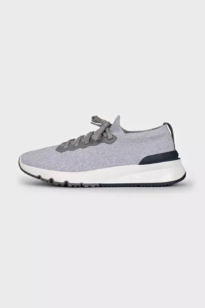 Men's grey sneakers
