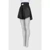 Shorts with a wide waistband
