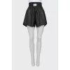 Shorts with a wide waistband
