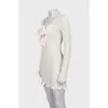 Cocktail dress with decor