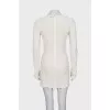 Cocktail dress with decor