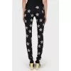 Black jeans with stars