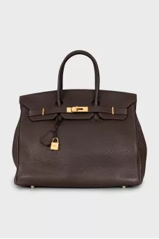 Brown Birkin Bag 35