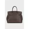 Коричневая сумка Birkin 35
