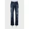 Men's jeans with logo