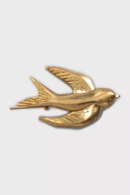 Swallow brooch