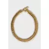 Golden necklace Spikelet