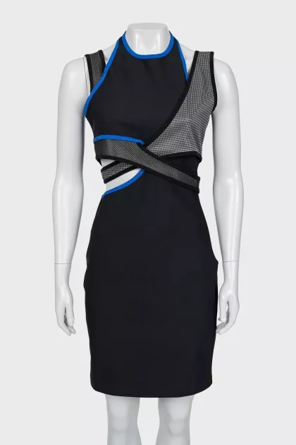 Bodycon dress in a sporty style