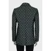 Jacket with satin lapels