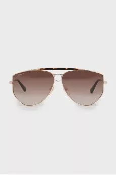 Gold gradient sunglasses
