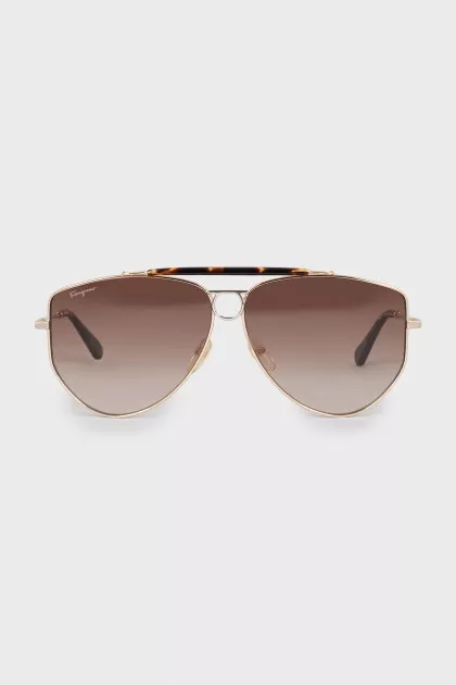 Gold gradient sunglasses