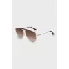 Gold gradient sunglasses