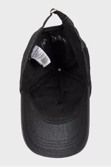 Black cap with embroidery