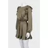 Long sleeve dress with ruffles