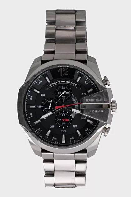 Men's watch silver color