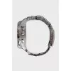 Men's watch silver color