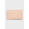 Quilted beige bag with tag