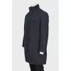 Men's jacket with embroidered logo