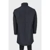 Men's jacket with embroidered logo