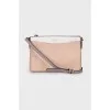 Beige leather bag