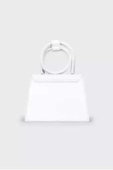 White Le Chiquito Noeud Bag