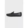 Men's loafers with embossed logo