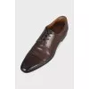 Men's Brown Square Toe Shoes