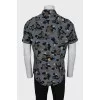 Men's shirt with breast pocket
