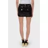 Mini skirt with sequins