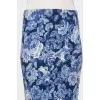 Straight skirt with elastic