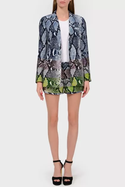Snake with snake prints