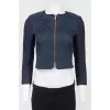 Cropped zip jacket
