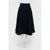 Navy quilted skirt ChangeClear