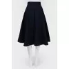 Navy quilted skirt ChangeClear