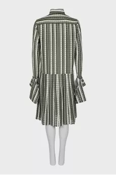 Straight striped dress
