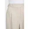 Linen shorts beige